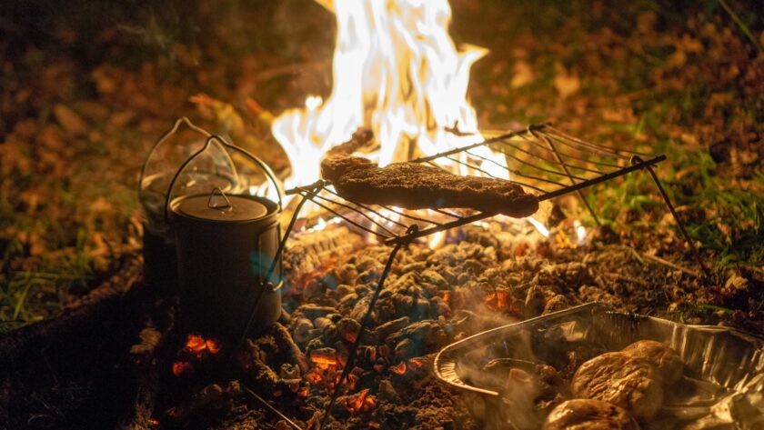 Lazy Campfire Cooking