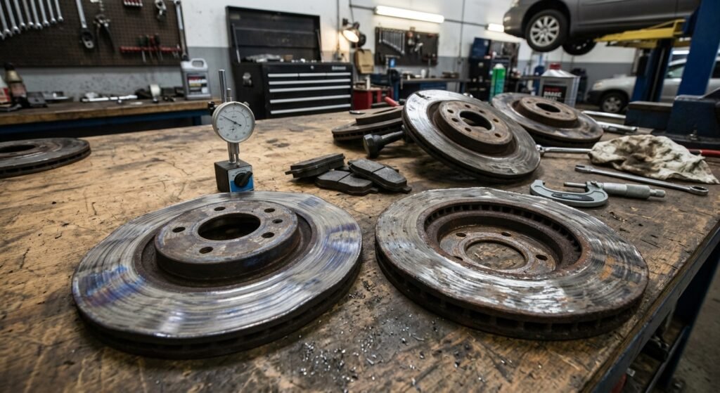 Warped Brake Rotors