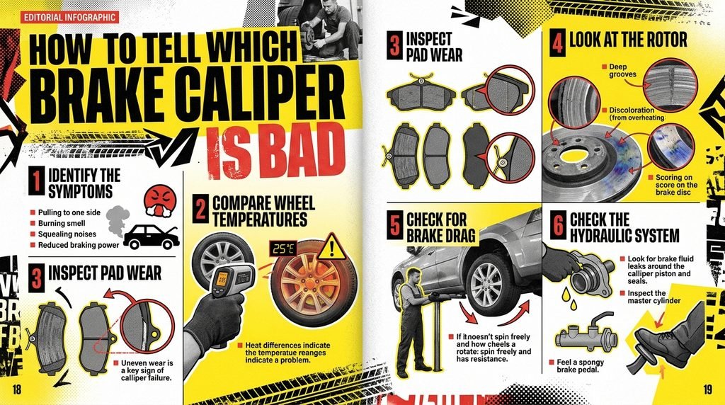 How to Tell Which Brake Calliper Is Bad