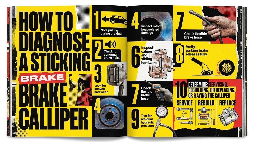 How to Diagnose a Sticking Brake Calliper